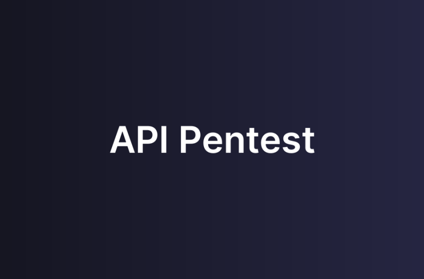 API Pentest