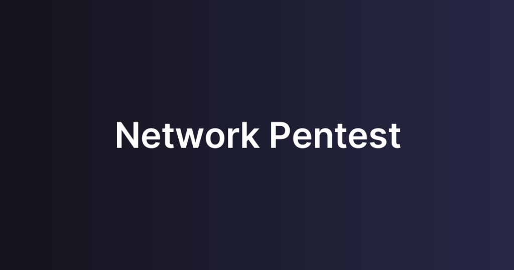 Network Pentest
